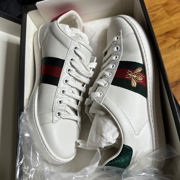Gucci Ace Bee Sneakers - Picture 1 of 6
